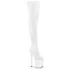 Pleaser - FLAMINGO3000 Cuissardes à plateforme - Blanc Product image